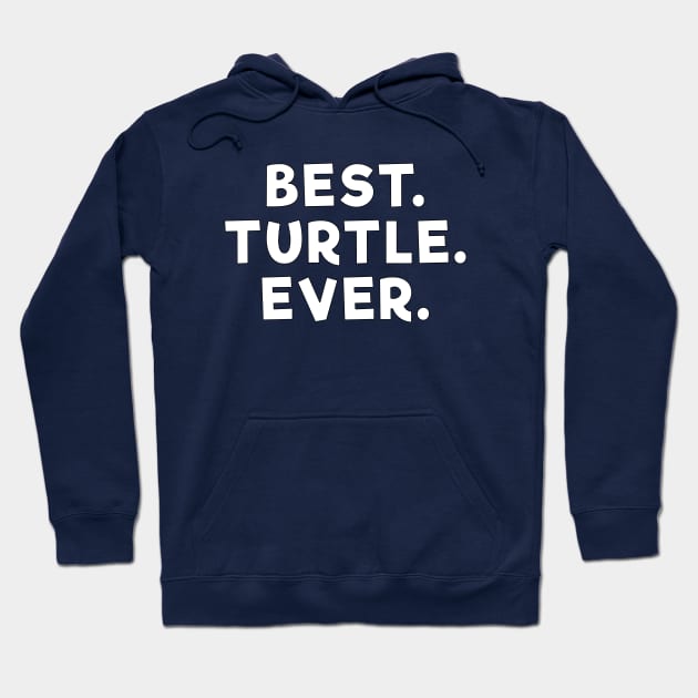 best turtle ever White Hoodie by Dolta